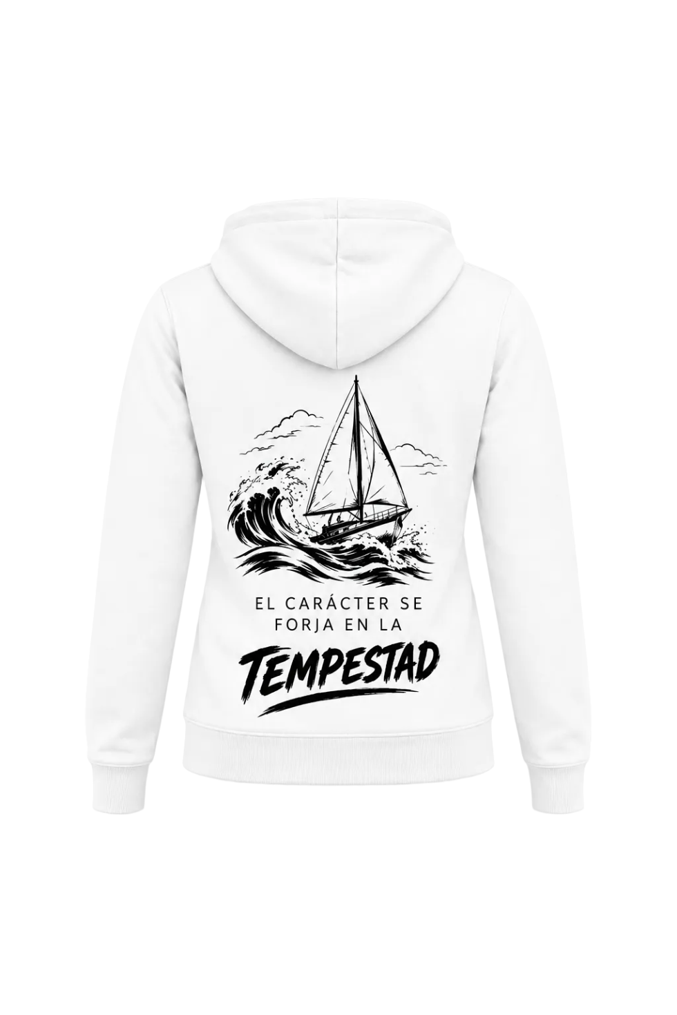 Sudadera Sport Blanca Mujer | IMPARABL3